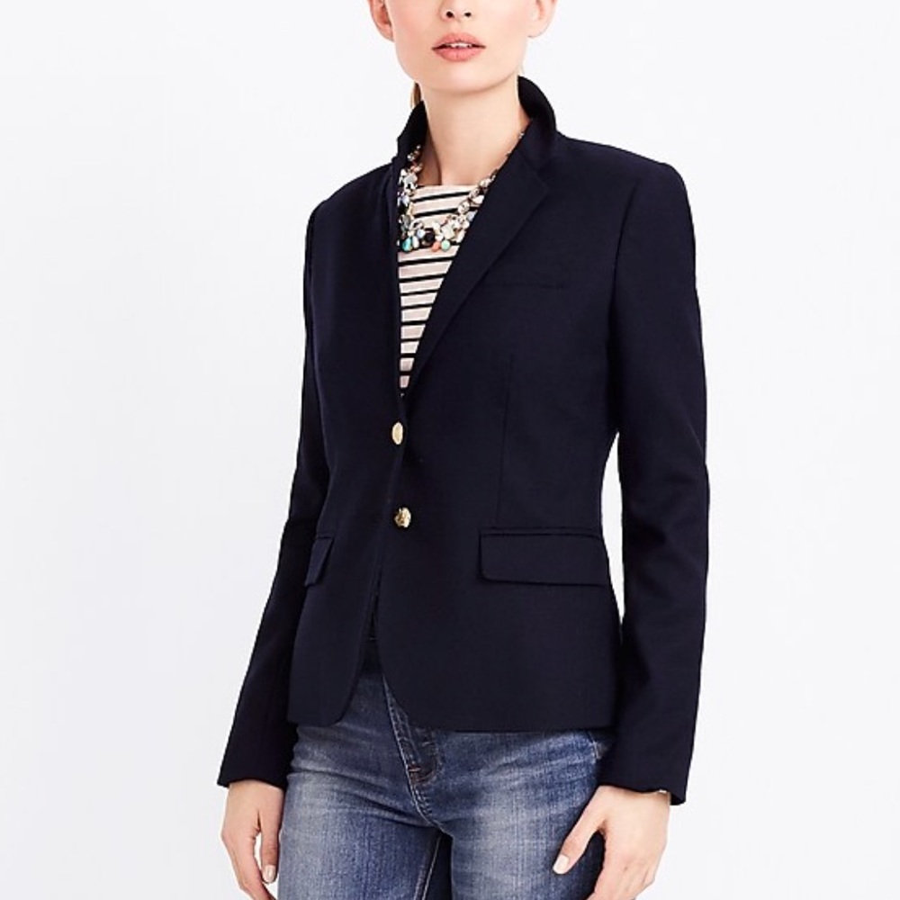 BANANA REPUBLIC NAVY BLUE SCHOOL BLAZER